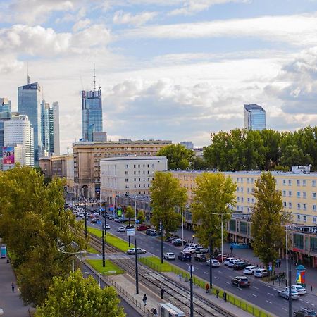 Large Flat. Great View. City Center. Warsaw Luaran gambar