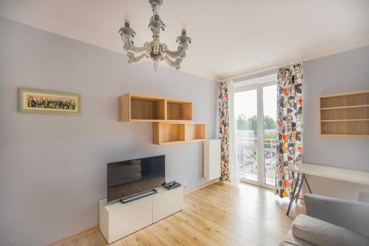 Large Flat. Great View. City Center. Warsaw Luaran gambar